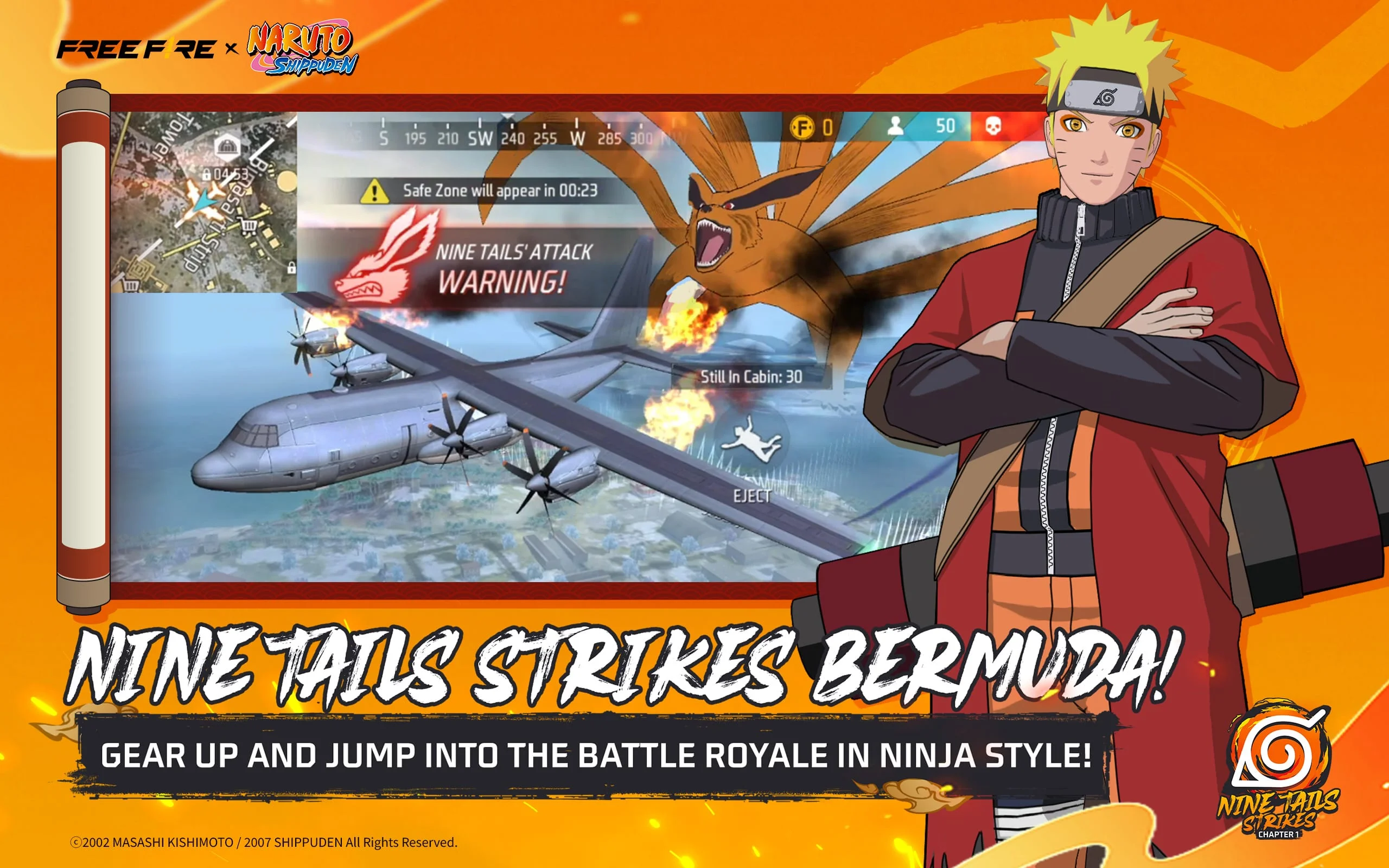 Free Fire x NARUTO SHIPPUDEN Screenshot 3
