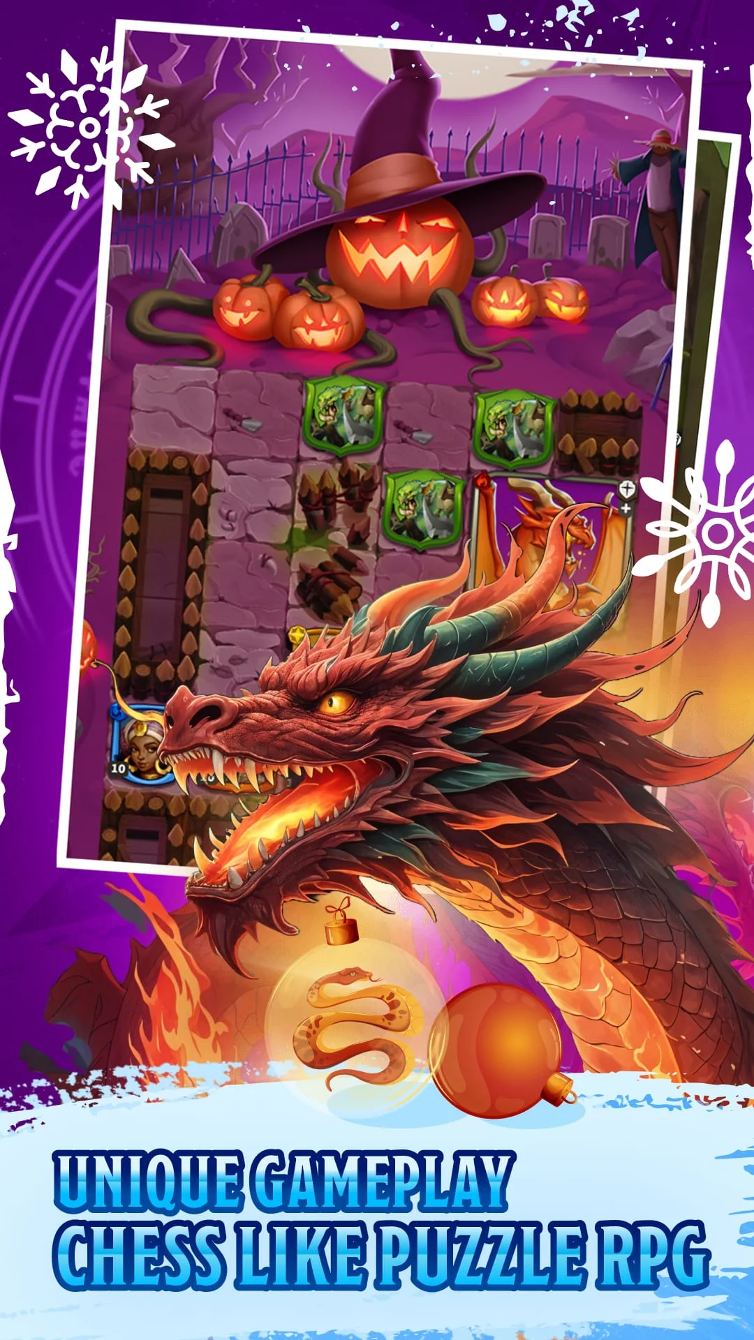 Friends & Dragons - Puzzle RPG Screenshot 2