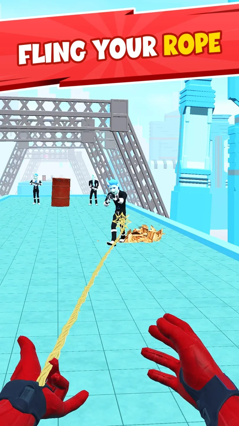 Web Master 3D: Superhero Games Screenshot 2