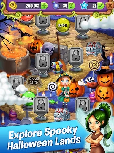 Mahjong - Monster Mania Screenshot 4